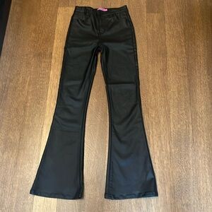 Women’s Edikted pleather pants in excellent condition